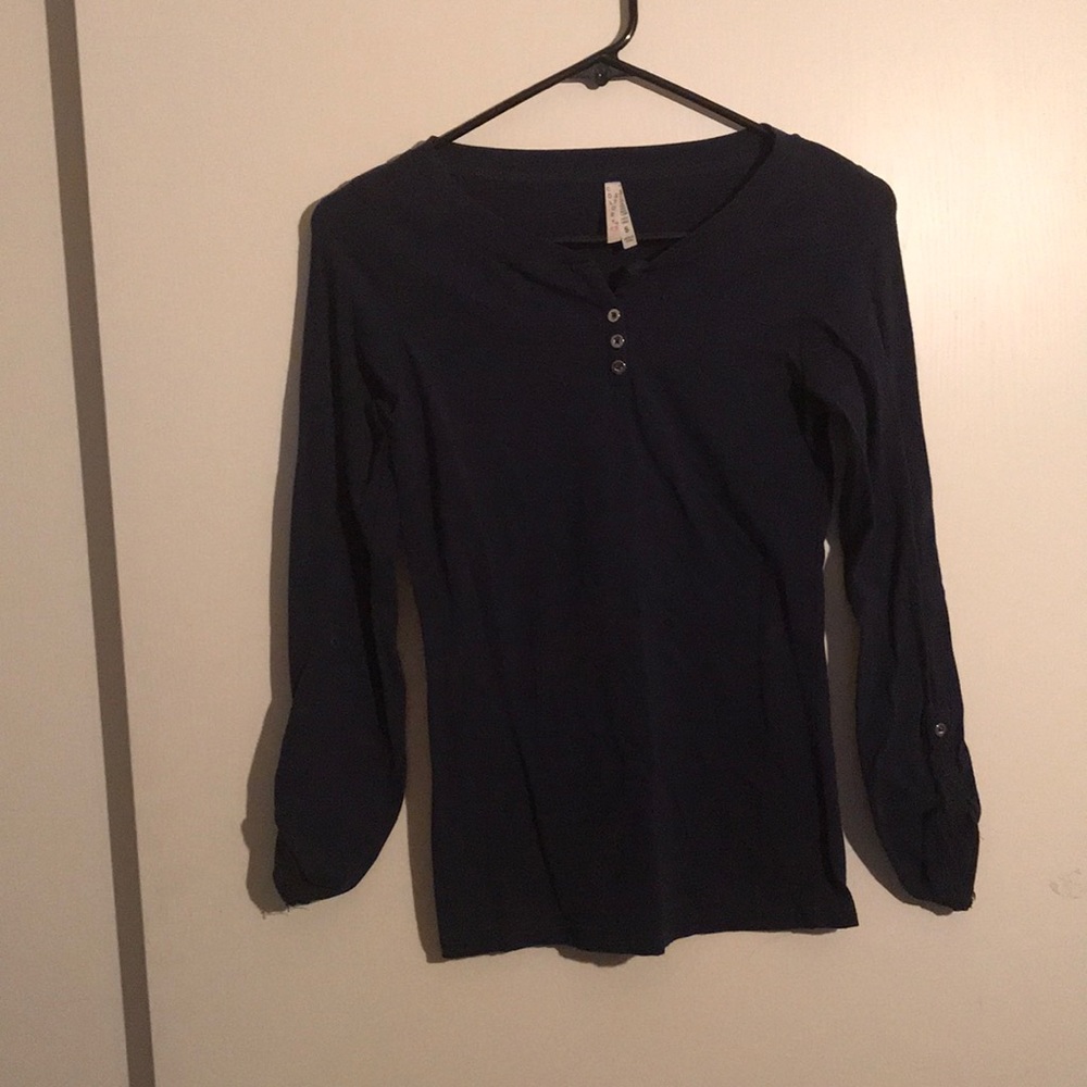 Navy blue long sleeve